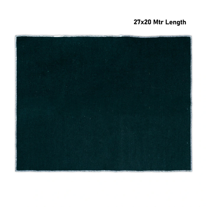 Yoga Mat - 27 x 20 Inches | Pooja Aasan/ Dark Green Colour Woolen Mat/ Pooja Mat for Meditation