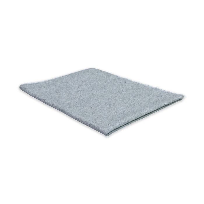Yoga Mat - 27 x 19.5 Inches | Grey Pooja Aasan / Woolen Mat / Cloth Pooja Mat / Meditation Mat