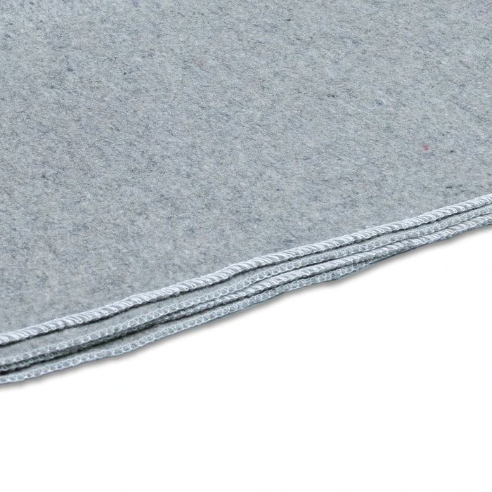Yoga Mat - 27 x 19.5 Inches | Grey Pooja Aasan / Woolen Mat / Cloth Pooja Mat / Meditation Mat
