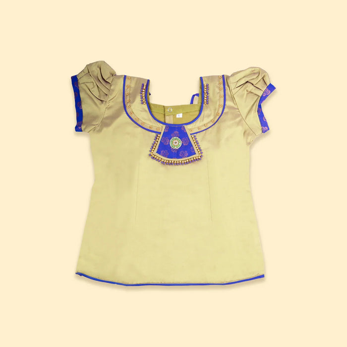 Pattu Pavadai Sattai | Size 7/ Traditional Dress/ Pattu Langa for Kids