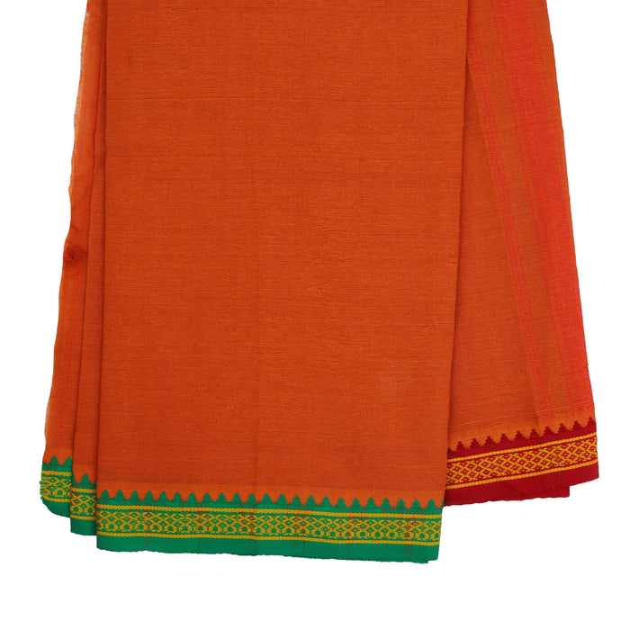 Veshti - 2 Mtrs | Thalapathi Border Vesti/ Kavi Colour Dhoti for Men