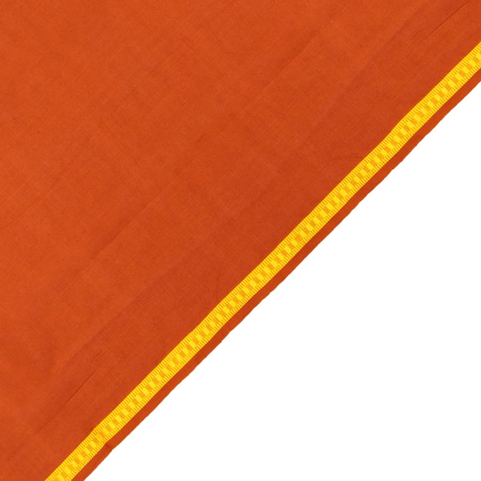 Towel - 1.5 Mtrs | Dark Kavi Thundu/ Pentex Mudi Angavastra/ Gamcha/ Kasavu Shawl