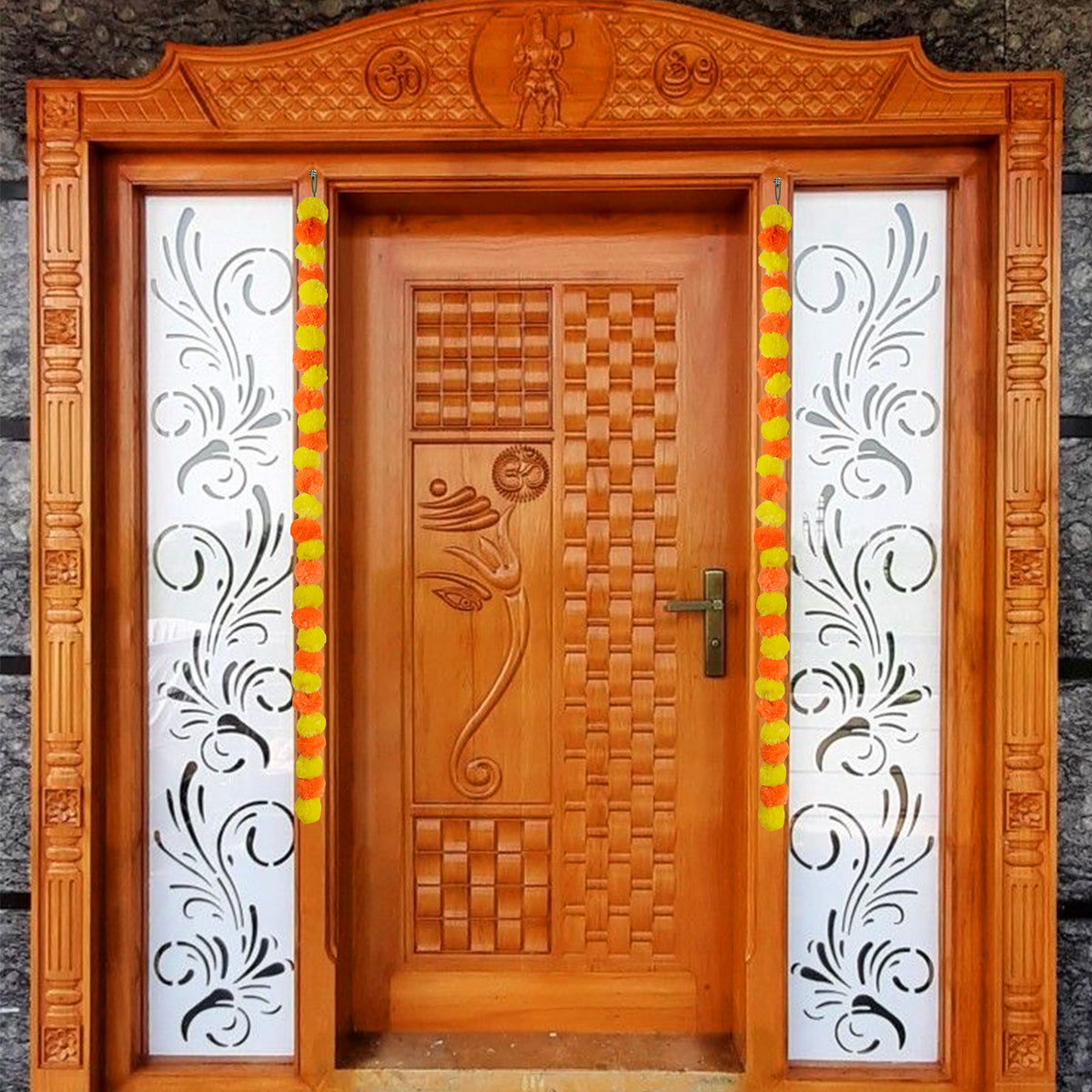 Side Toran | Toran Side Door Hanging | Artificial Flower Toran — Giri USA