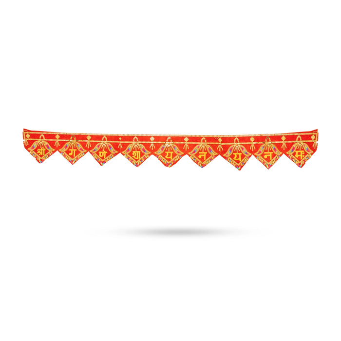 Door Toran - 3 Feet | Artificial Flower Thoranam / Bandanwar / Decorative Door Hanging