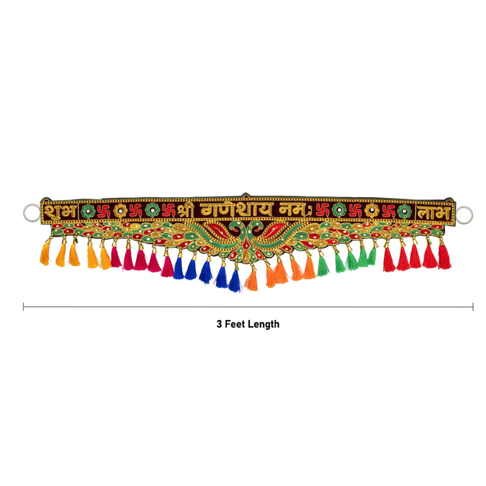 Door Toran - 3 Feet | Decorative Thoranam / Tussel Design Thoran / Bandanwar for Home Decor