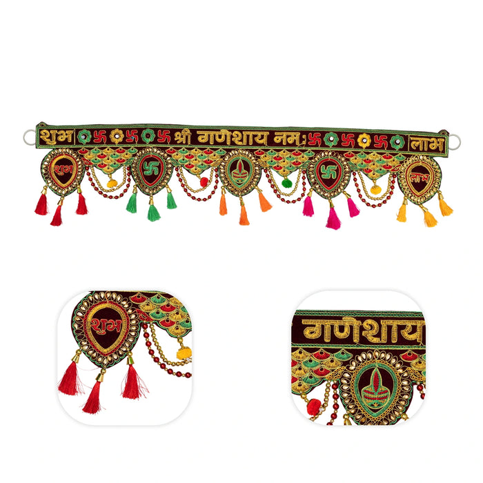 Door Toran - 3 Feet | Artificial Toran/ Decorative Thoran/ Bandanwar for Door Decor