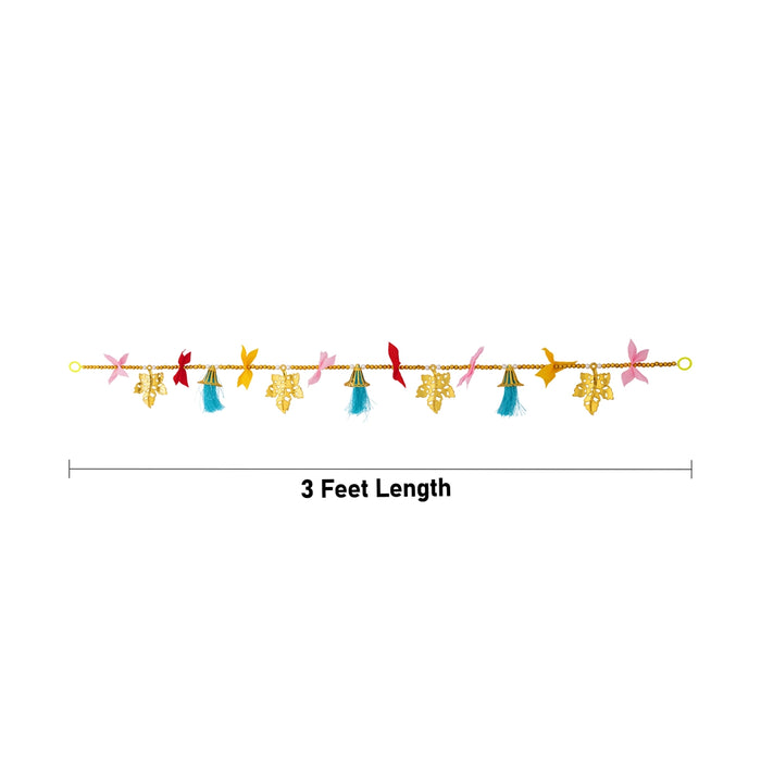 Door Toran - 3 Feet | Beads Thoranam / Artificial Ladi / Decorative Bandanwar