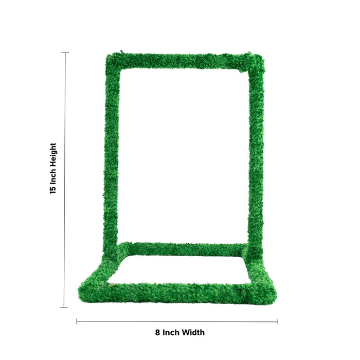 Varalakshmi Ammavari Idol With Jhula- 15 x 8 Inches | Ammavari Vigraham With Face/Ammavari Stand for Varalakshmi Vratam