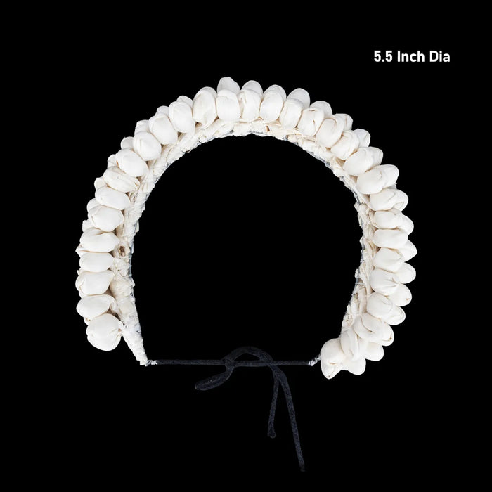 Jasmine Hair Flower - 5.5 Inches | Paper Artificial Flower/ Gajra/ Hair Accessory for Hair styling