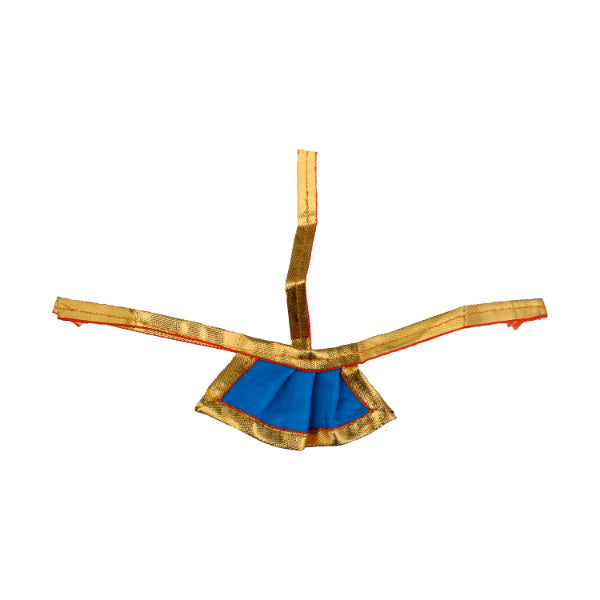 Amman Pavadai- 1.5 Inches | Satin with Jari Border Mata Poshak/ Devi Vastra for Deity/ Assorted Colour