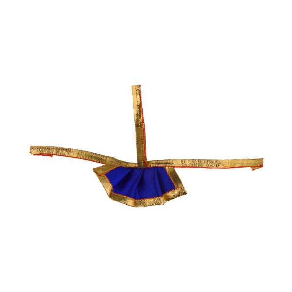 Amman Pavadai- 1.5 Inches | Satin with Jari Border Mata Poshak/ Devi Vastra for Deity/ Assorted Colour