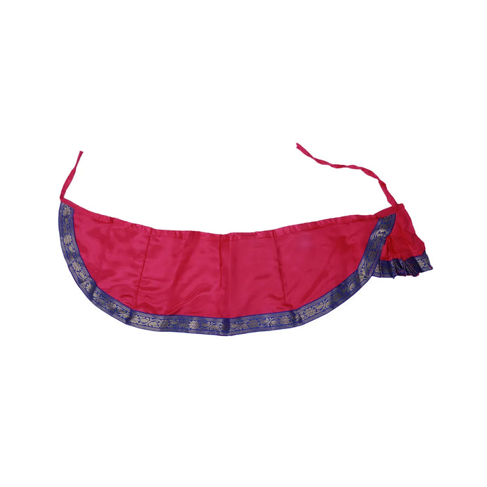 Bharatanatyam Dress - Size 32 | Satin Readymade Dress/ Jari Design Bharatanatyam Costume for Kids