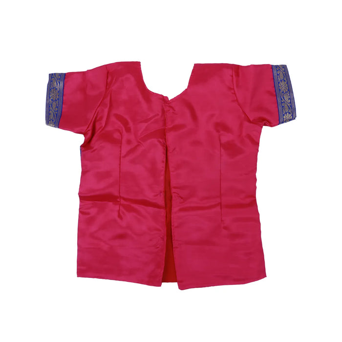 Bharatanatyam Dress - Size 26 | Satin Bharatanatyam Costume/ Readymade Dress for Kids