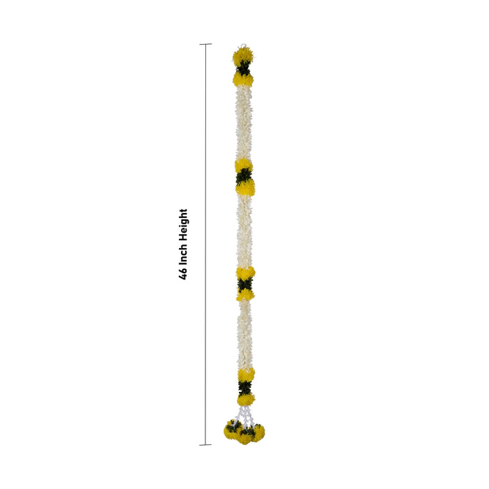 Side Toran - 46 Inch | 2 Pcs / Decorative Hanging/ Bandhawar for Entrance Decor