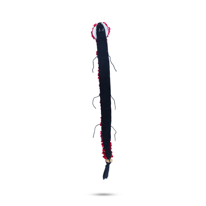 Flower Jadai - 26 Inches | Artificial Floral Hair Braid / Hair Accessory For Varalakshmi Decor