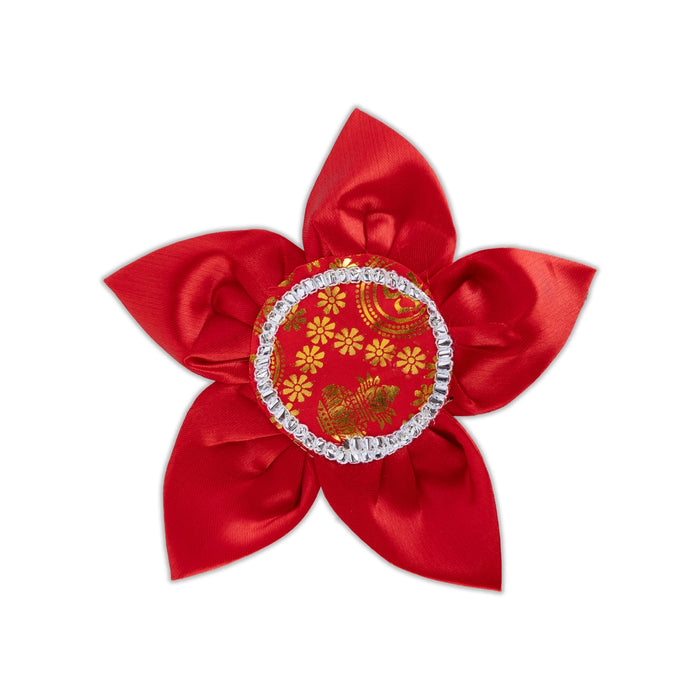 Laddu Gopal Asan - 7 Inches | Asan for Krishna ji/ laddu Gopal Singhasan / Lotus Asan For Deity Decor