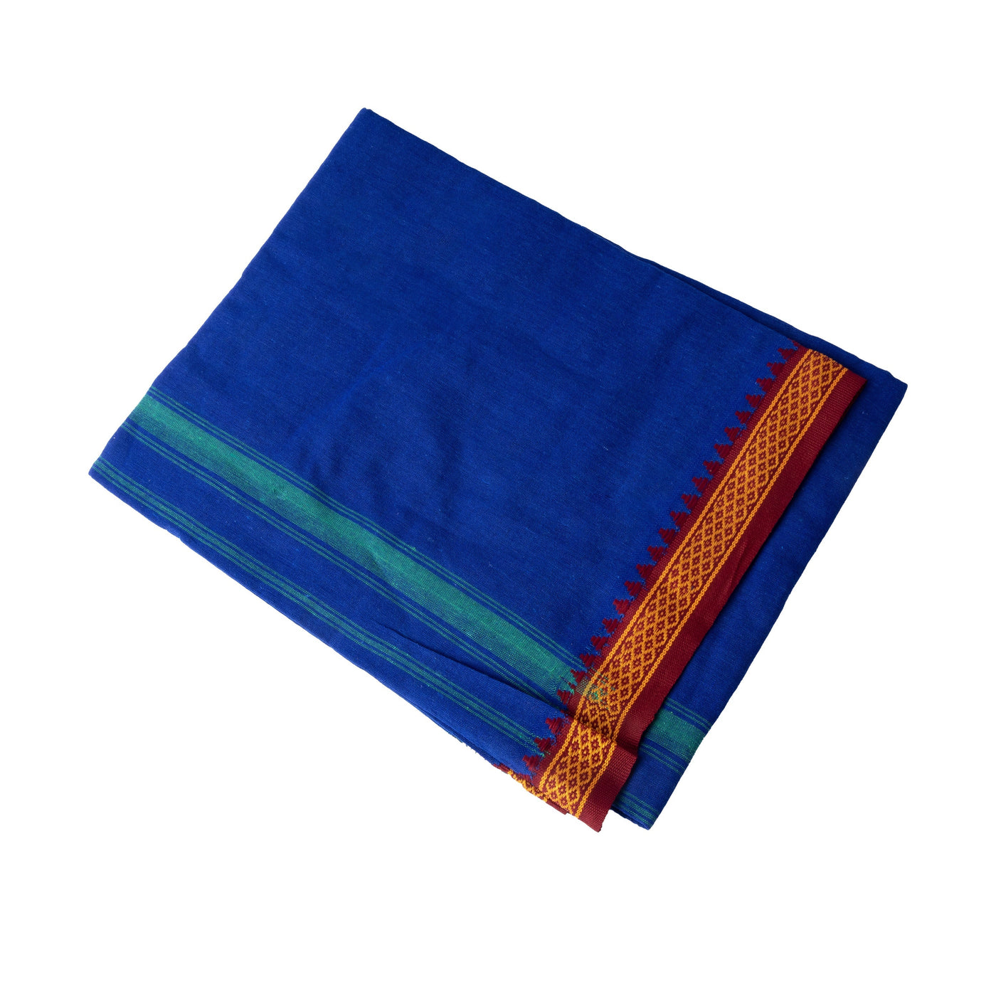 Veshti - 2 Mtrs | Cotton Vesti/ Thalapathi Border Dhoti/ Blue Colour V ...