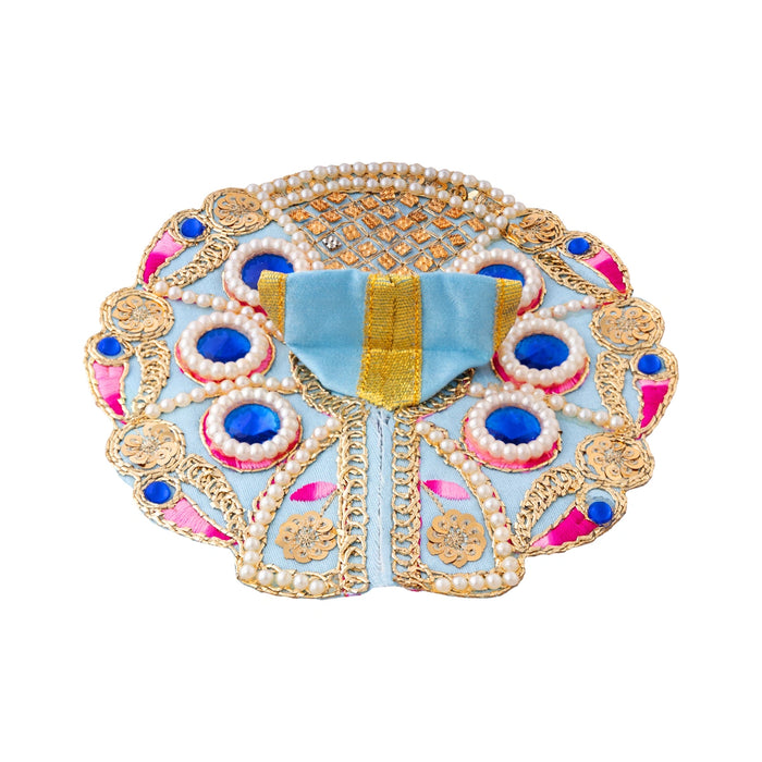 Gol Poshak - 6 Inches | Laddu Gopal Ji Dress / Krishnar Dress / Kanha Ji costume for Deity