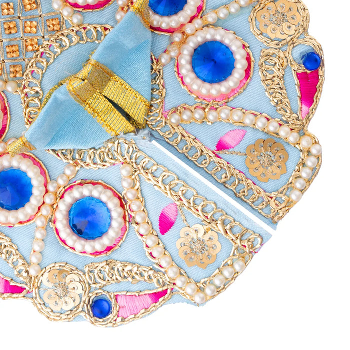 Gol Poshak - 6 Inches | Laddu Gopal Ji Dress / Krishnar Dress / Kanha Ji costume for Deity