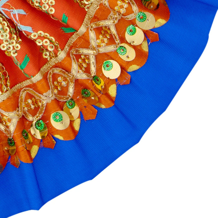 Amman Pavadai - 4 Inches | Devi Dress/ Mata Dress for Deity