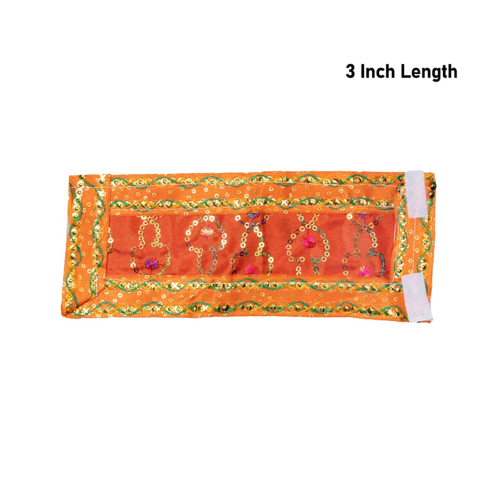 Sai Baba Vastram Set - 3 Inches | Sai Baba Clothes/ Sai Baba Dress for Deity Decoration
