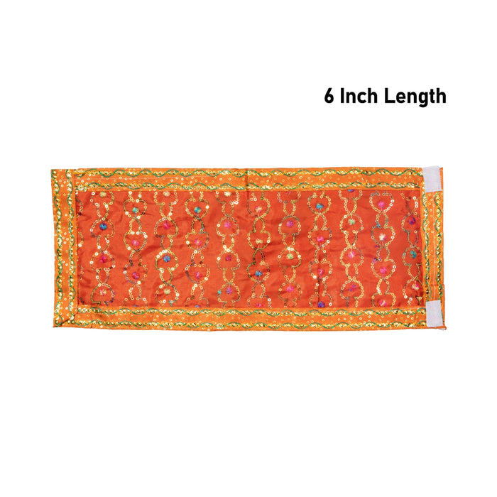 Sai Baba Dress - 6 Inches | Sai Ram Clothes / Sai Poshak / Sai Baba Vastra for Deity