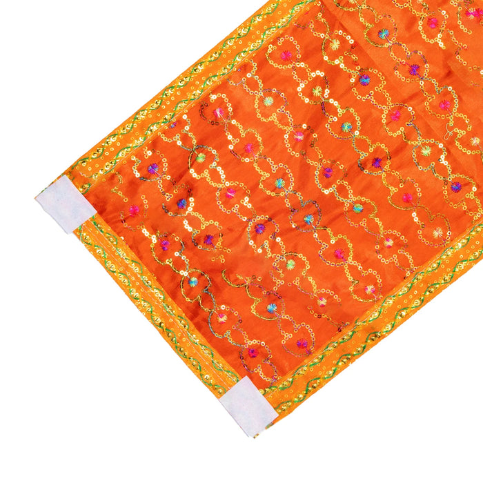 Sai Baba Dress Set - 9 Inches | Sai Vastra/ Sai Ram Poshak/ Sai Baba Clothes for God