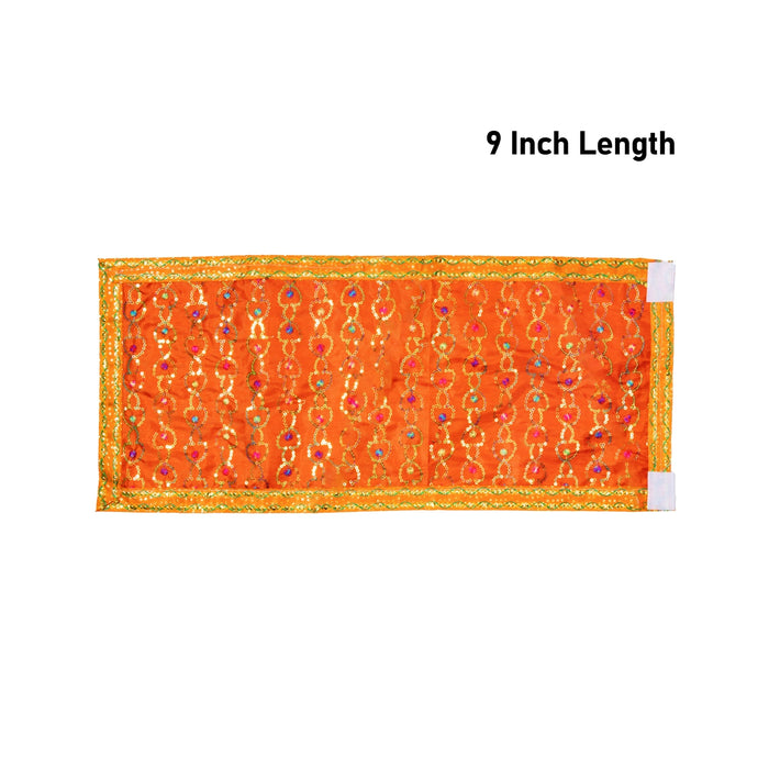 Sai Baba Dress Set - 9 Inches | Sai Vastra/ Sai Ram Poshak/ Sai Baba Clothes for God