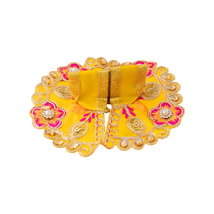 Krishnar Dress - 4 Inches | Gol Poshak / Kanha Idol Clothes / Laddu Gopal Vastra