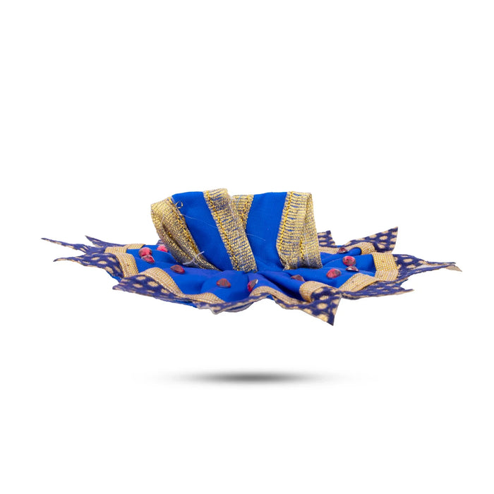 Krishnar Dress - 4.5 Inches | Satin Krishna Idol Dress for Deity/ Assorted Colour & Design