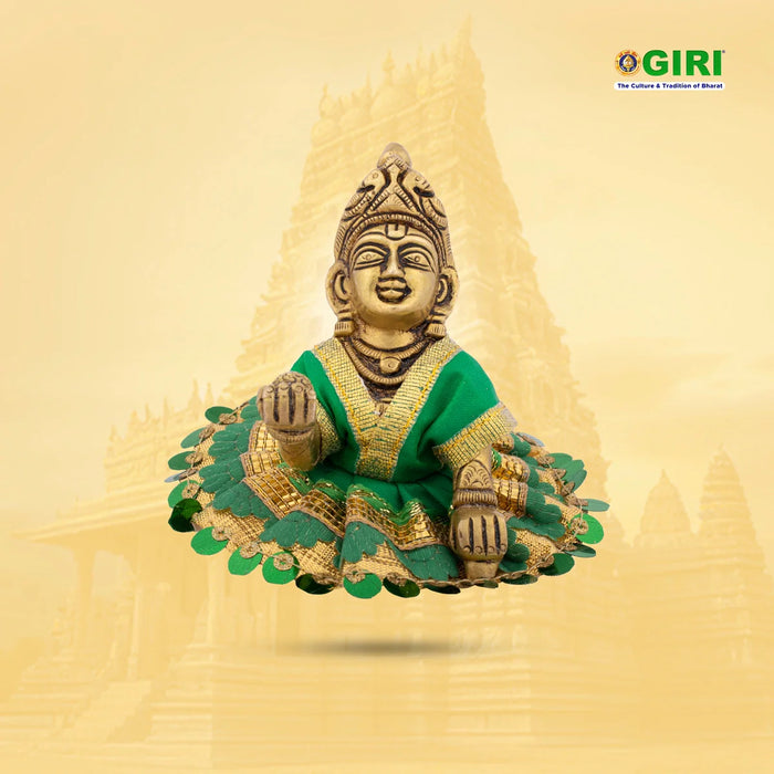 Krishnar Dress - 4.5 Inches | Satin Krishna Idol Dress for Deity/ Assorted Colour & Design