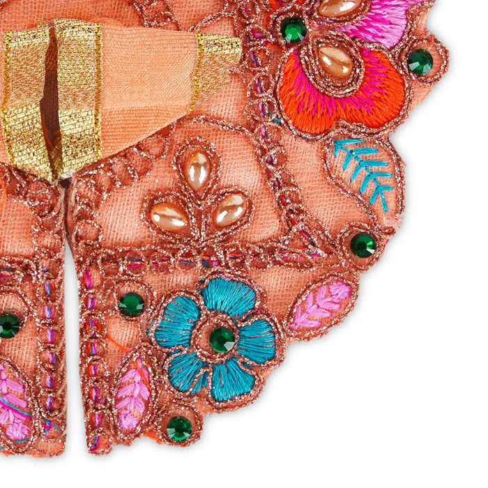 Krishna Dress - 4.5 Inches | Kanha Ji Poshak / Krishna Murti Vastra / Laddu Gopal Dress