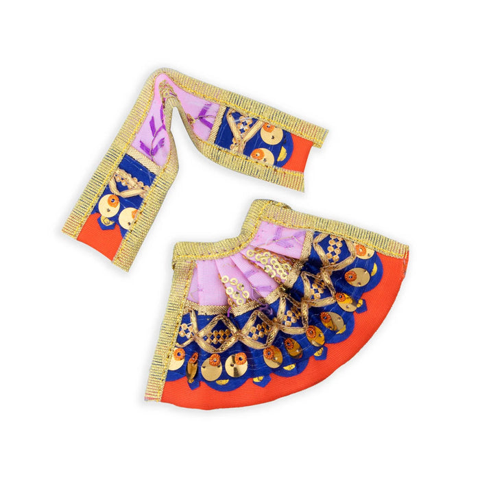 Amman Pavadai - 2 Inches | Devi Dress/ Mata Dress for Deity