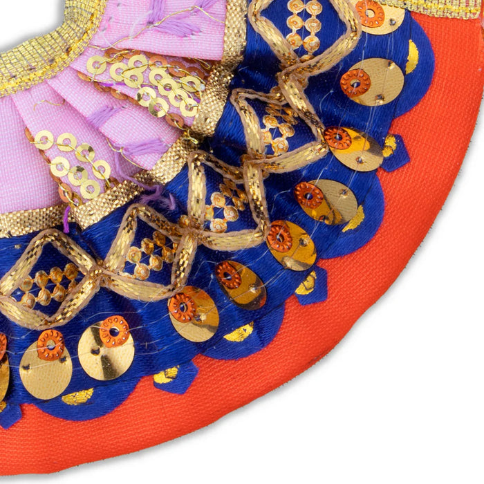 Amman Pavadai - 2 Inches | Devi Dress/ Mata Dress for Deity