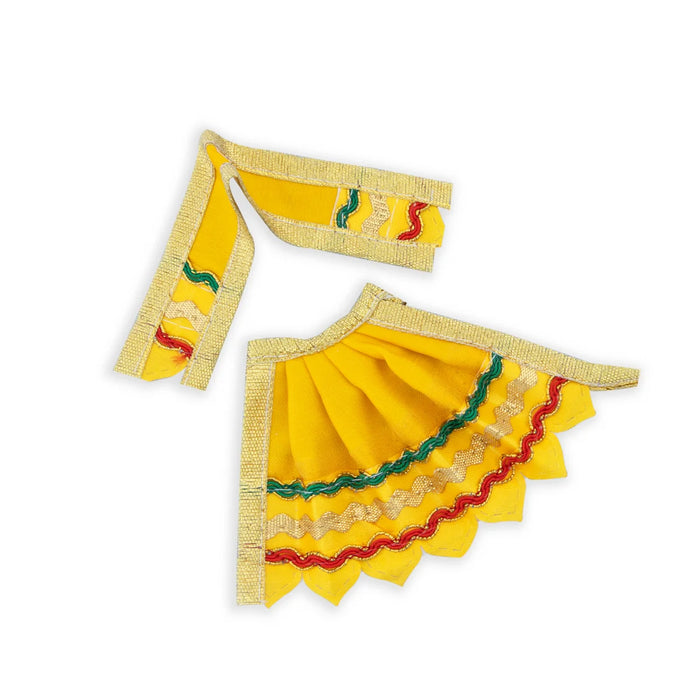 Amman Pavadai - 2 Inches | Devi Dress/ Mata Dress for Deity