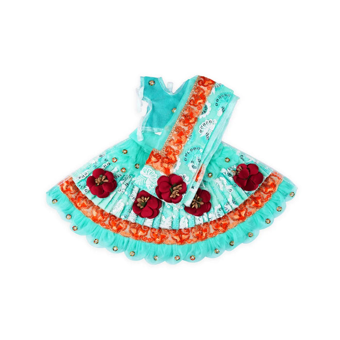 Radha Krishna Dress Set - 7 Inches | Krishna Dress Set/ Radha Dress Set for Deity