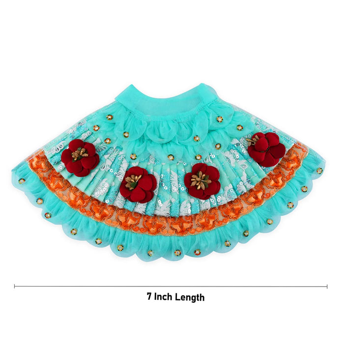 Radha Krishna Dress Set - 7 Inches | Krishna Dress Set/ Radha Dress Set for Deity