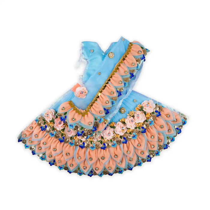 Radha Krishna Dress Set - 9 Inches | Krishna Dress Set/ Radha Dress Set for Deity