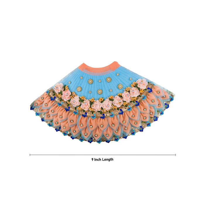 Radha Krishna Dress Set - 9 Inches | Krishna Dress Set/ Radha Dress Set for Deity