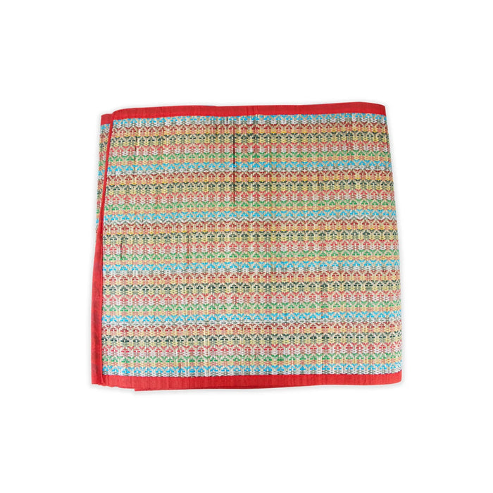 Yoga Mat - 6 x 6.25 Feet | Handmade Mat/ Korai Pai/ Kusha Grass Chatai Sitting Mat