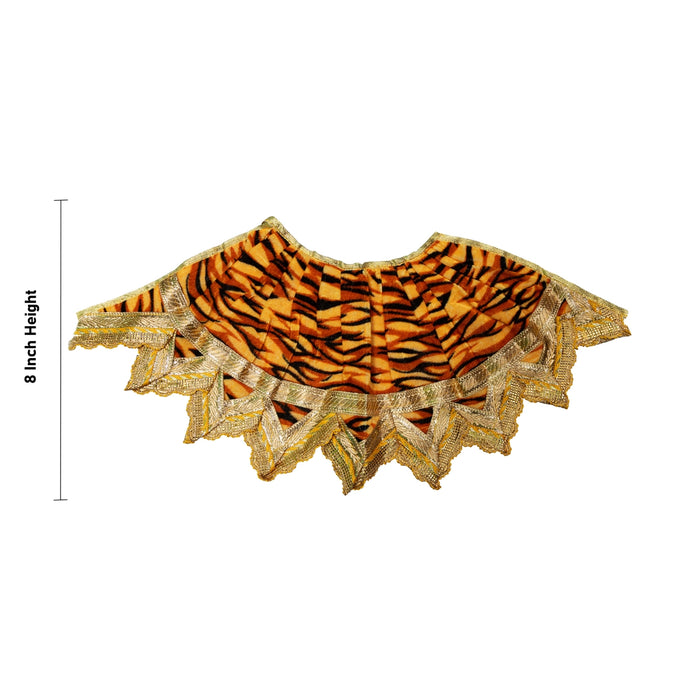 Shivan Dress - 8 Inches | Mahadev Costume / Velvet Shivji Costume/ Bhagwan Vastra For Deity Decor