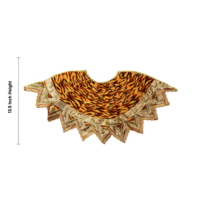 Shivan Dress - 13.5 Inches | Mahadev Vastram / Velvet Shivji Costume / Bhagwan Vastra