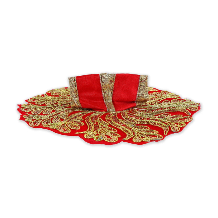 Krishna Dress - 4 x 6 Inches | Laddu Gopal Dress/ Embroidery Kanha Ji Dress for Janmashtami/ Assorted Colours