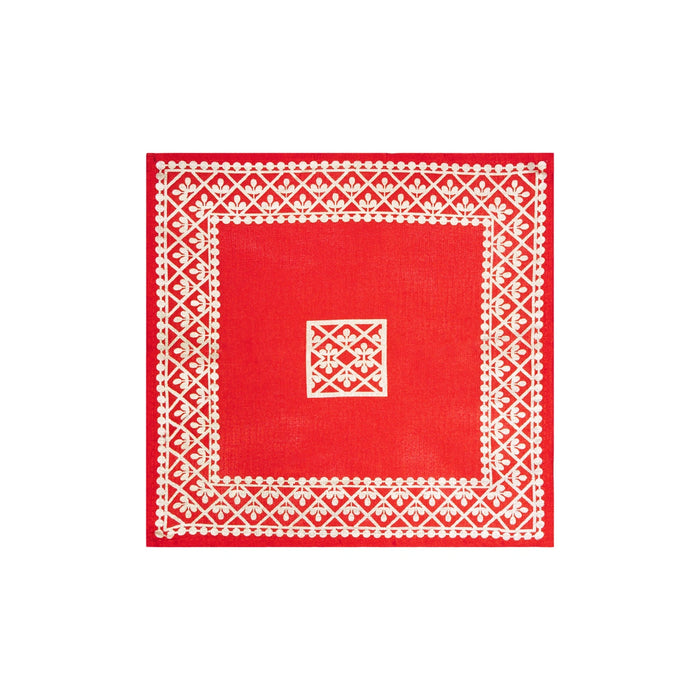 Pooja Aasan - 12 x 12 Inches | Pooja Mat/ Yoga Mat / Asan Mat for Meditation