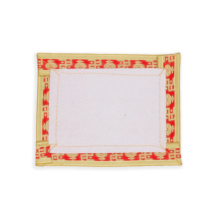 Velvet Mat - 6 x 8 Inches | Velvet Aasan for Deity