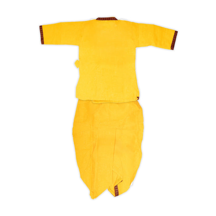 Bal Krishna Dress Set - Size 16 | Krishna Costume/ Laddu Gopal Dress/ Janmashtami Dress for Kids