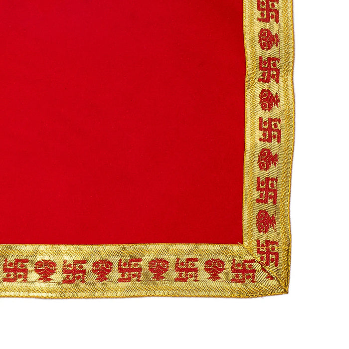 Aasan - 10 x 31 Inches | Velvet Pooja aasan/ Aasan for Deity