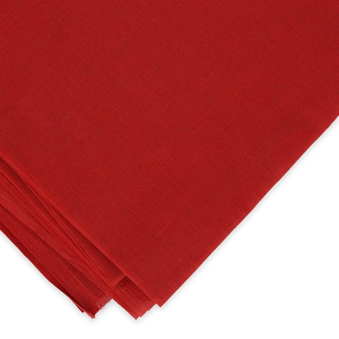 Blouse Bit - 1.5 Mtr | Unstitched Red Colour Blouse Piece for Women
