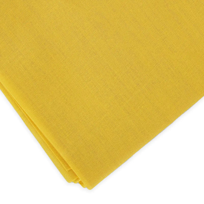 Blouse Bit - 1.5 Mtr | Unstitched Yellow Colour Blouse Piece for Women