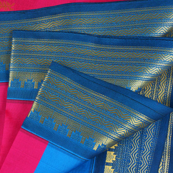Saree - 6 Yards | Kalyani Soft Silk Saree/ Temple Border Traditional Saree for Women